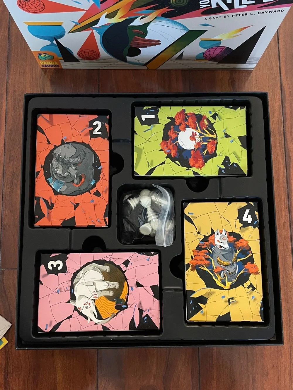 THAT TIME YOU KILLED ME BOARD GAME HTF AMAZING CONDITION  PANDASAURUS GAMES